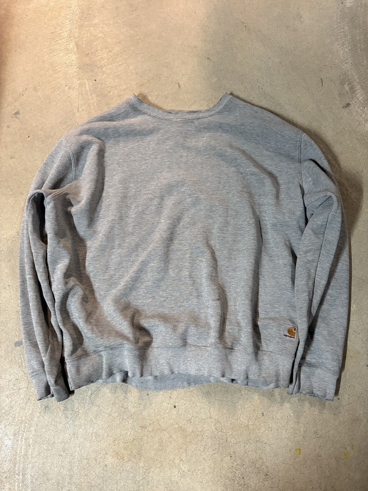 Carhartt Vintage 90s Carhartt Boxy Crewneck Sweatshirt Gray Size XXL Size US XXL / EU 58 / 5 - 1 Thumbnail