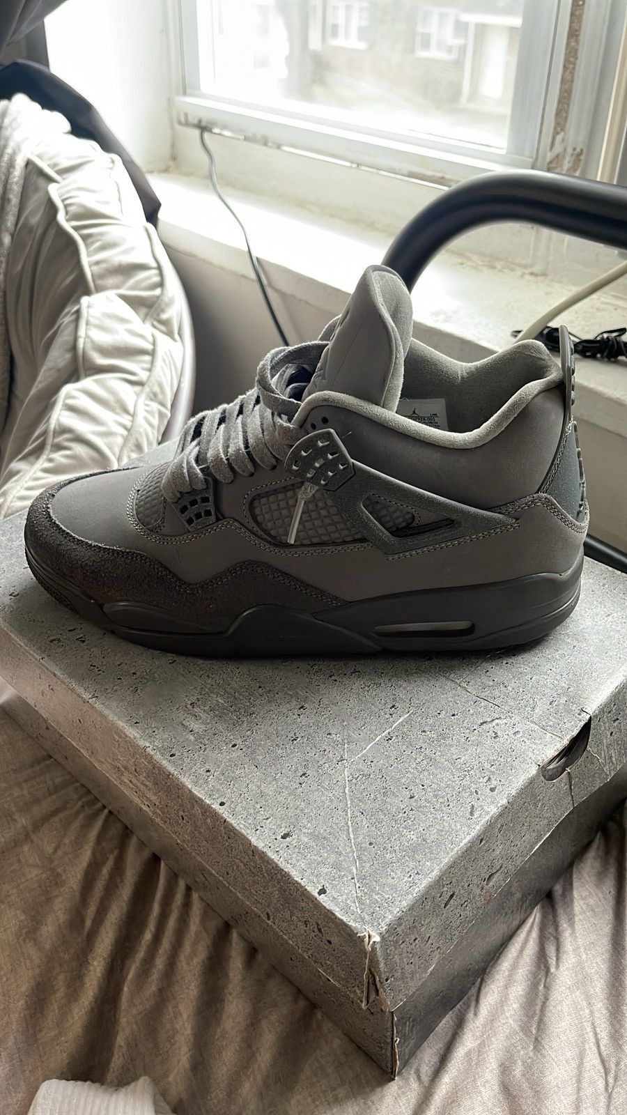 Nike Air Jordan 4 Retro SE Wet Cement Size US 10.5 / EU 43-44 - 1 Thumbnail