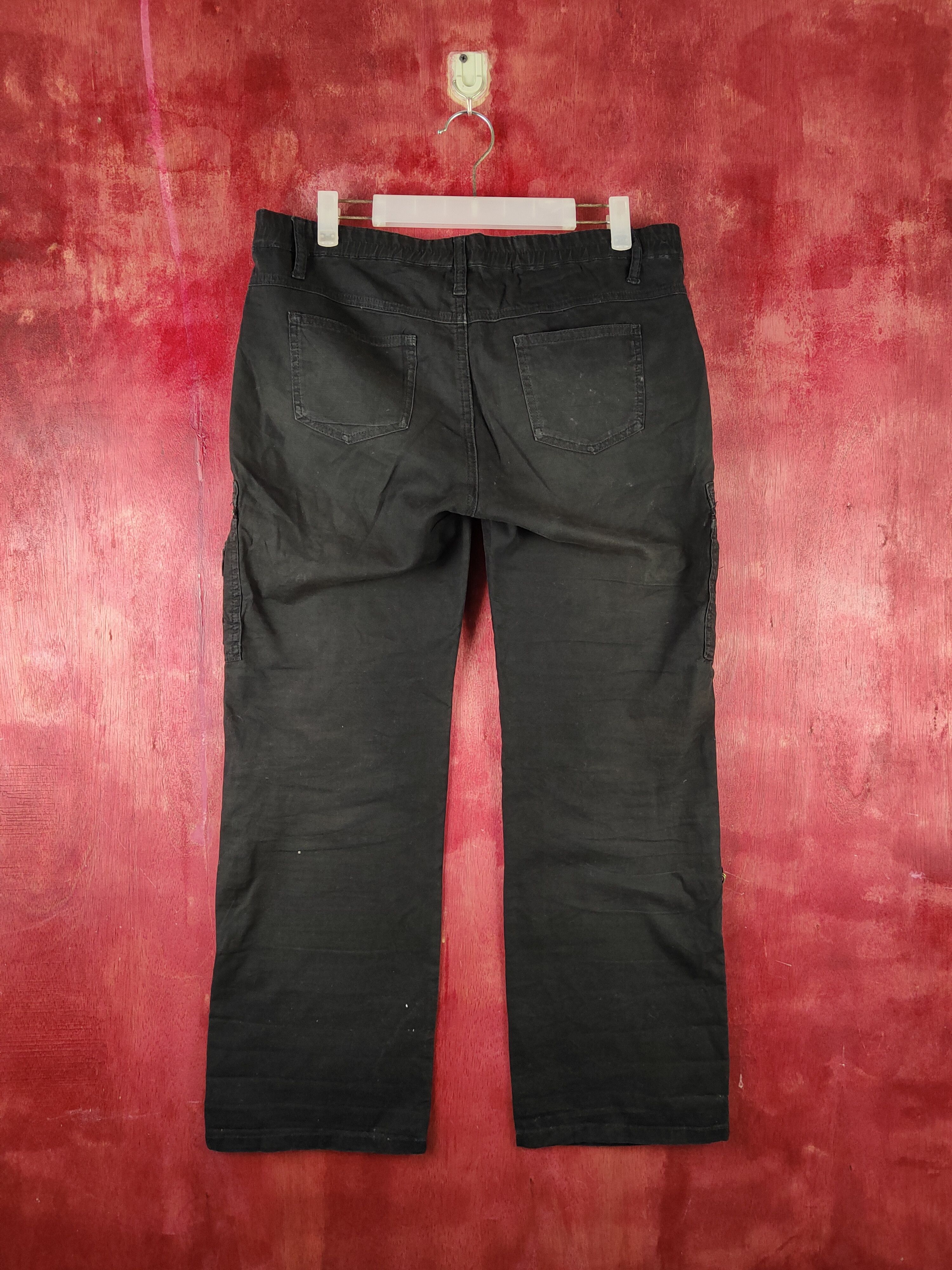 Japanese Brand Japanese Brand Black Multipocket Tactical Cargo Pants #S1734 Size 27" / US 4 / IT 40 - 7 Thumbnail