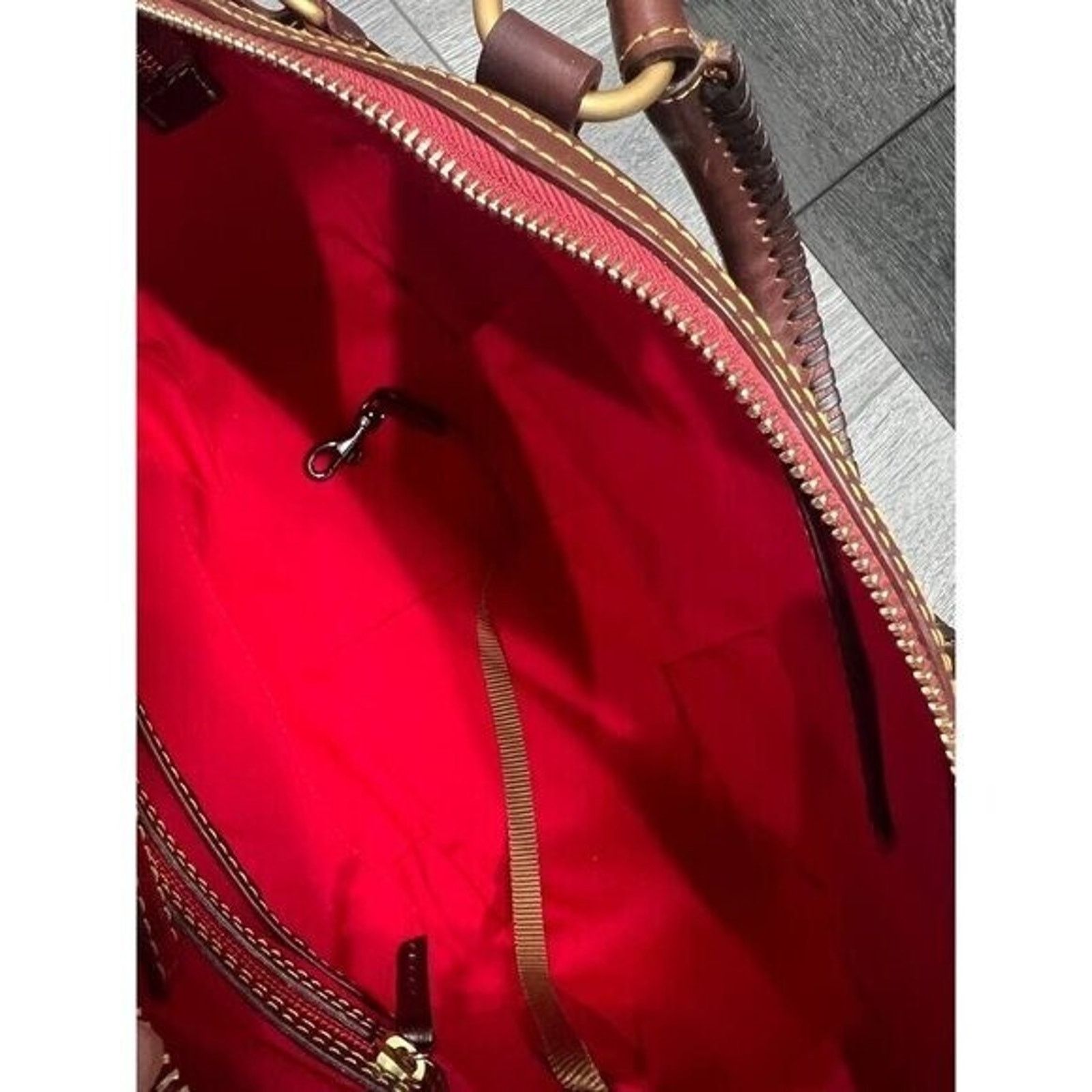 Dooney & Bourke Dooney & Bourke Florentin Leather Medium Satchel bag A626467 Size ONE SIZE - 8 Thumbnail