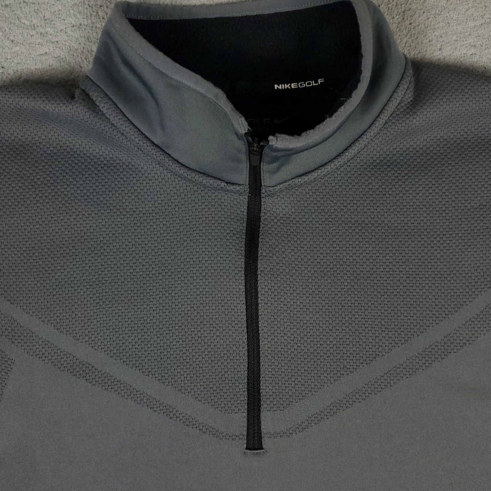 Nike Nike Sweatshirt Mens Large Gray 1/4 Zip Pullover Mock Neck Logo Swoosh Vintage No Size US L / EU 52-54 / 3 - 2 Thumbnail