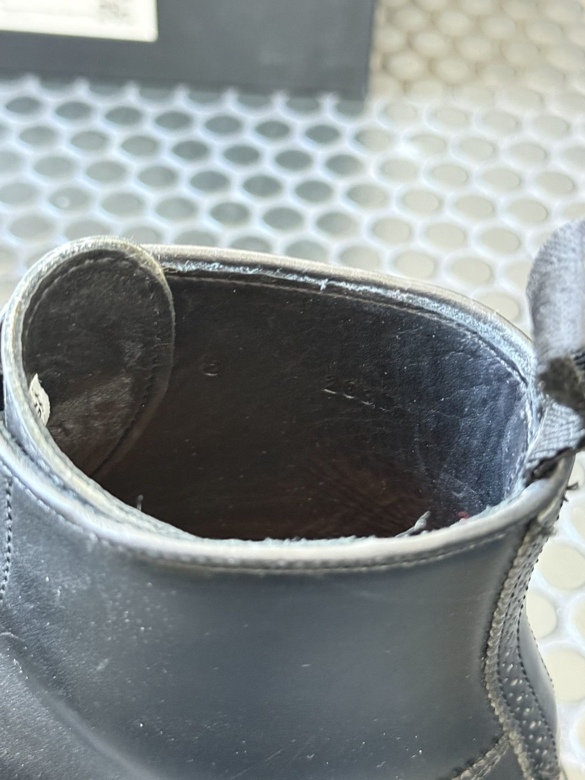 Viberg Viberg Shelby Sharp Brogue Boot in Waxed Black Horsebutt Size US 9 / EU 42 - 7 Thumbnail