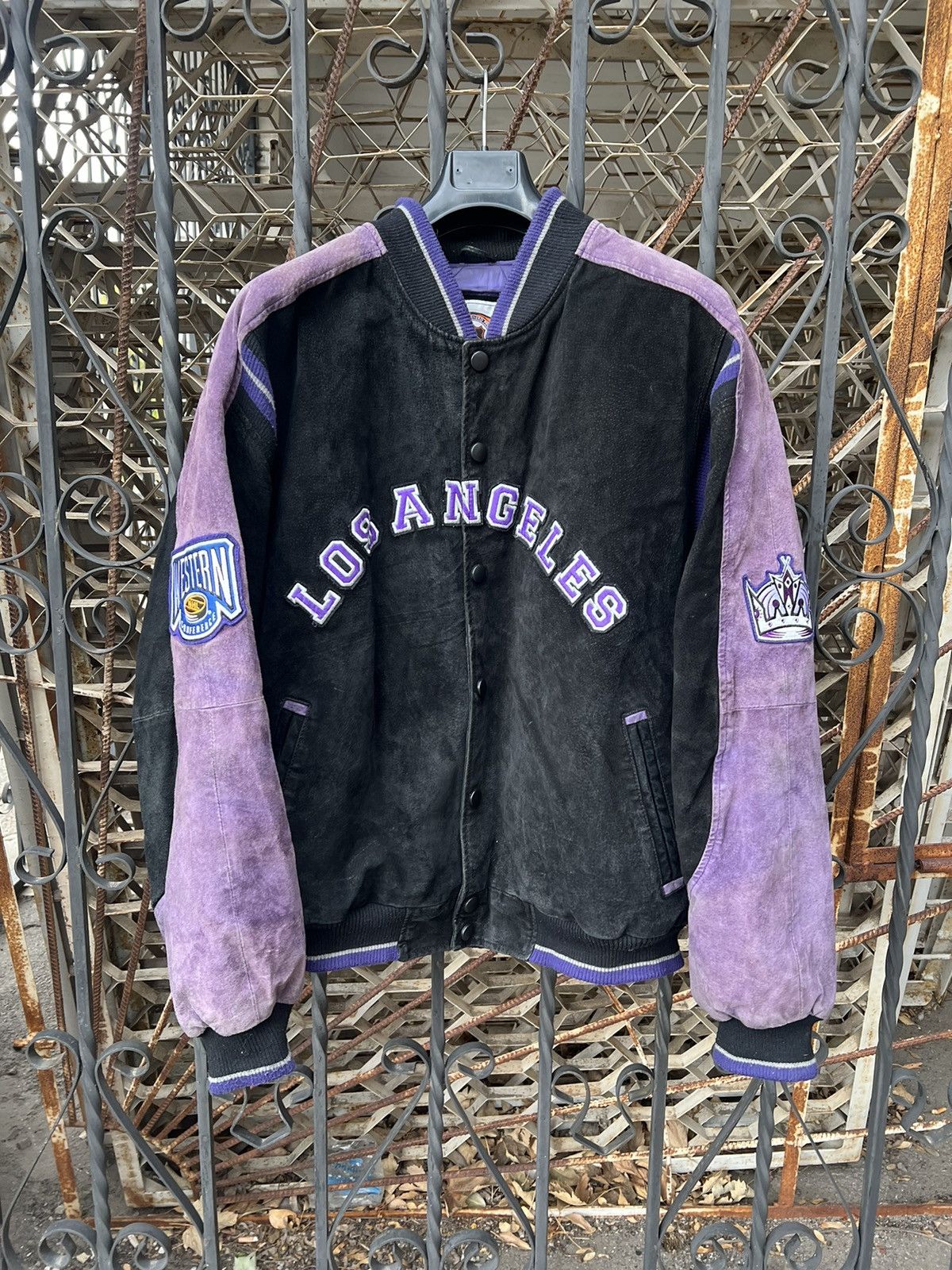 NFL × Vintage Vintage Purple 🏒NFL 🏒KINGS Bomber Size US XXL / EU 58 / 5 - 3 Thumbnail