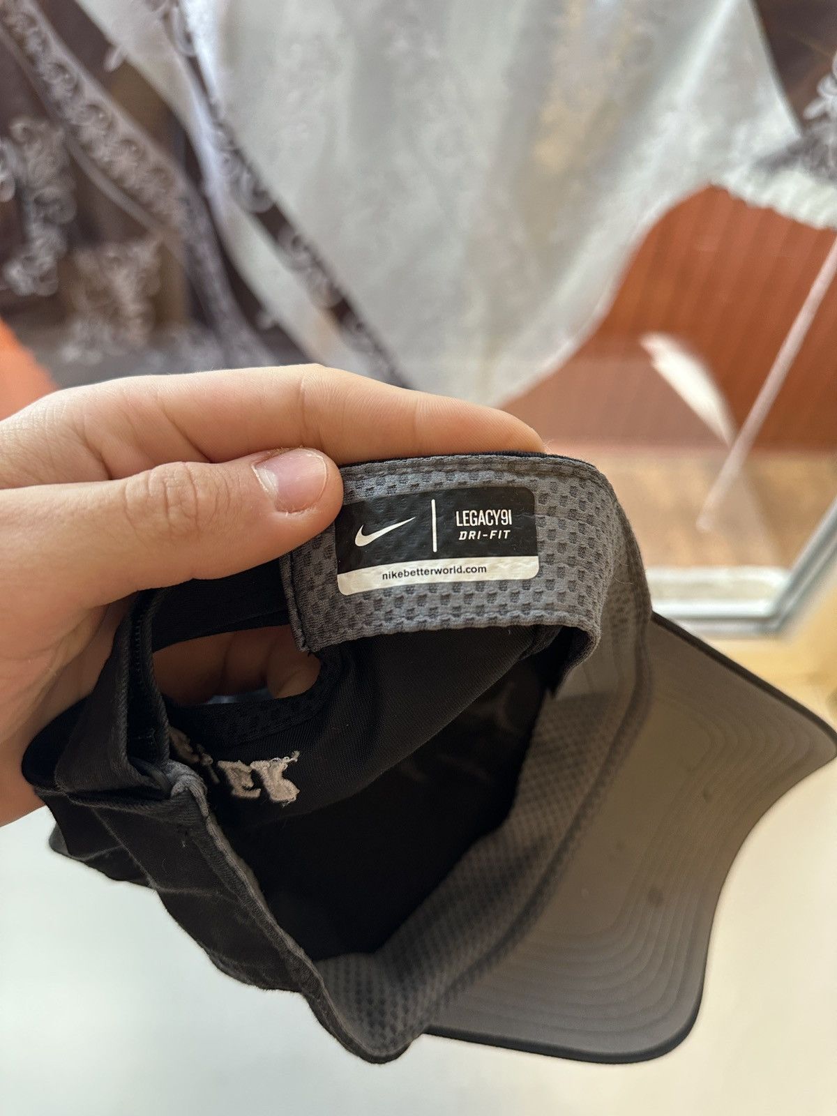 Nike Vintage Nike Roger Federer Cap Hat Tennis Big Logo Size ONE SIZE - 5 Thumbnail