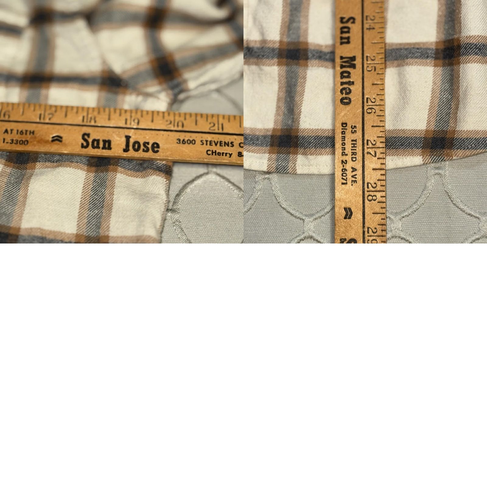 Patagonia Patagonia Shirt Mens Medium Beige Brown Plaid Organic Cotton Button-Up Casual Shirt Size US M / EU 48-50 / 2 - 8 Thumbnail