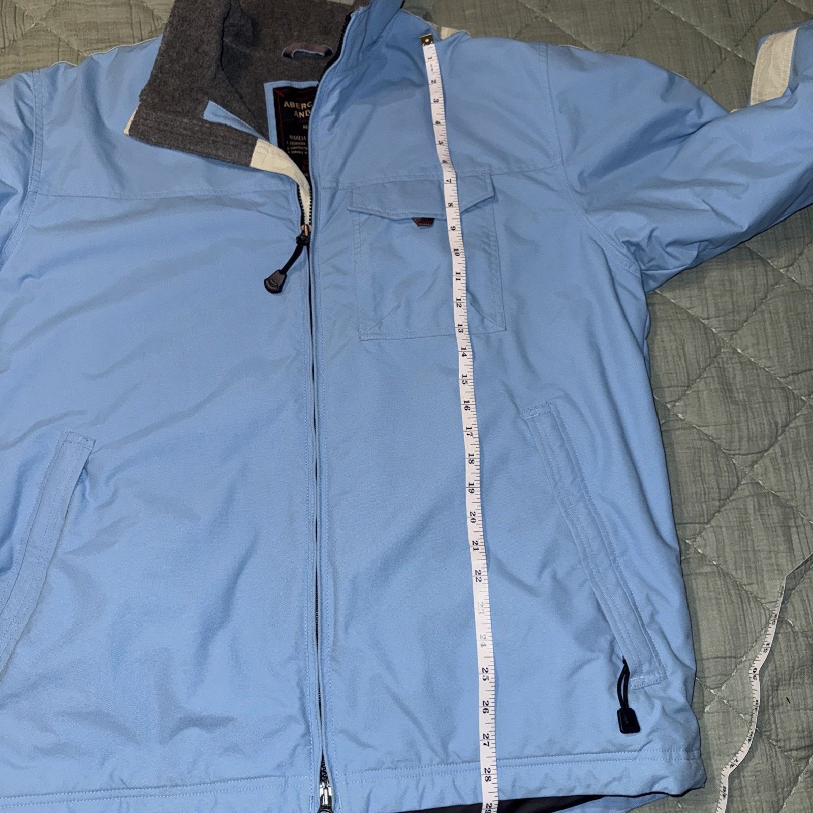 Abercrombie & Fitch Abercrombie & Fitch Weatherproof Performance Blue jacket M Size US M / EU 48-50 / 2 - 15 Thumbnail
