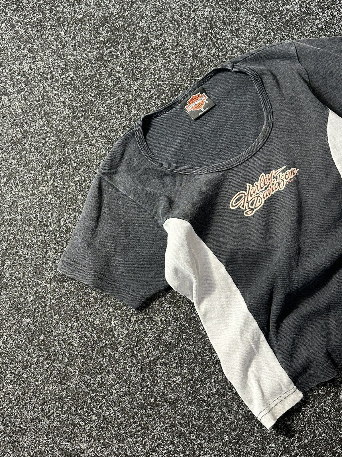 Harley Davidson × Vintage 🚨Vintage 1996 Harley Davidson LOGO long sleeve avant garde Size S / US 4 / IT 40 - 2 Thumbnail