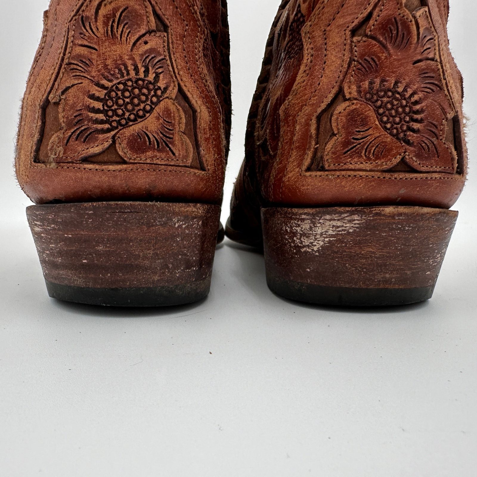 Old Gringo Old Gringo Mens Boots Tooled Size 6.5 D Made in Mexico Size US 6 / EU 39 - 6 Thumbnail