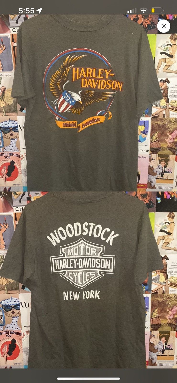Harley Davidson Harley Davidson 80s Woodstock Size US M / EU 48-50 / 2 - 3 Thumbnail