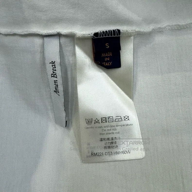 Louis Vuitton Louis Vuitton Graffiti Flame Logo Short Sleeve Size US S / EU 44-46 / 1 - 4 Thumbnail