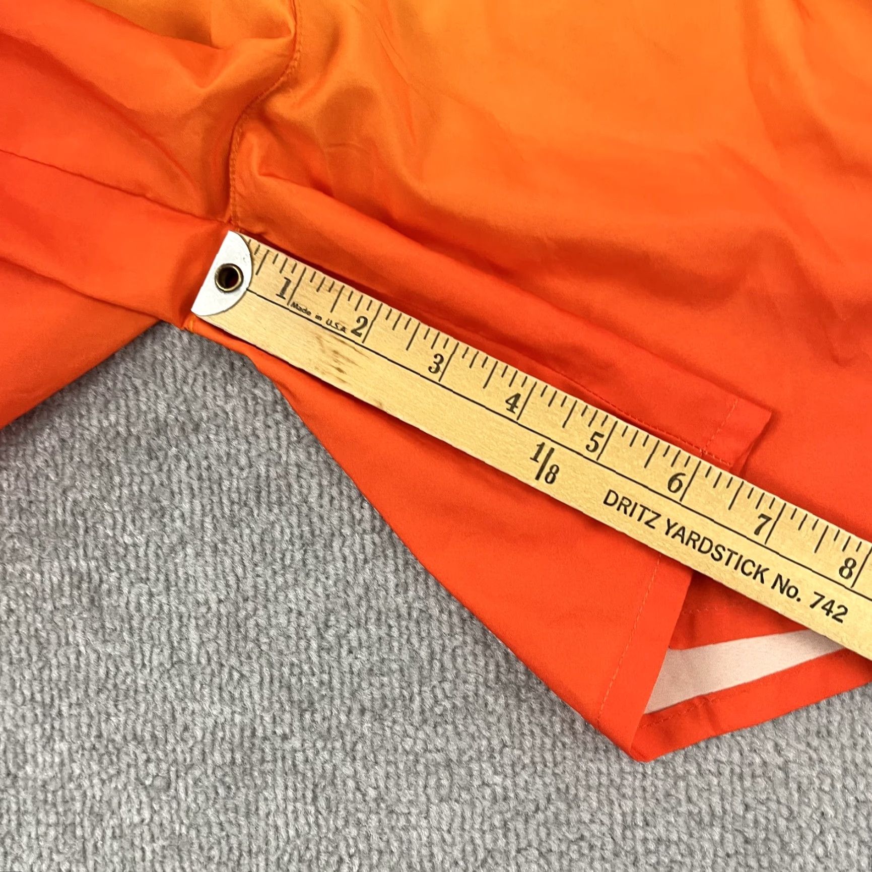Nike Nike Challenger Shorts Men Small 6.5" Lined Orange Running Training Activewear Size US 29 - 6 Thumbnail