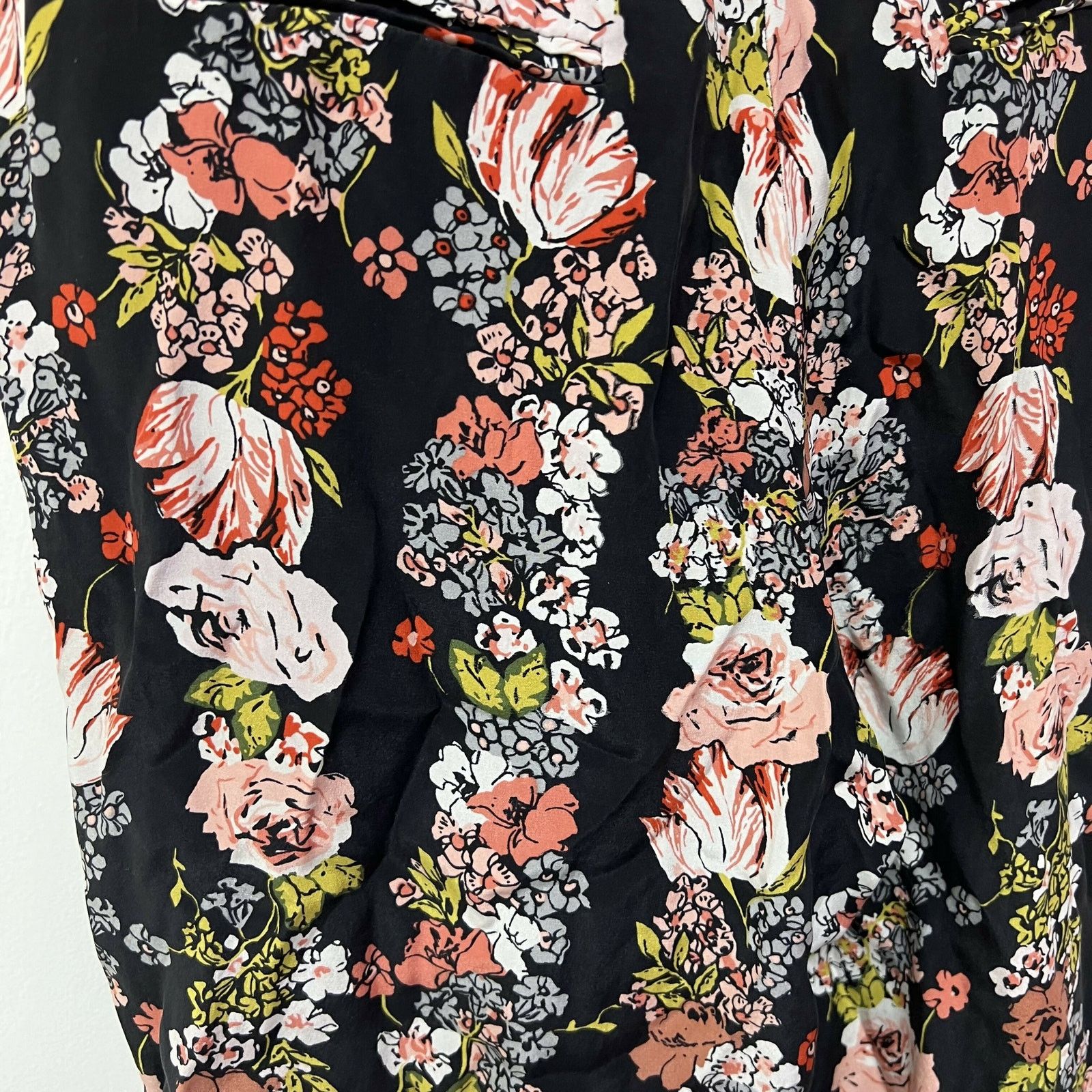 Equipment Equipment 100% Silk Multicolor Floral Trouser Pants Sz XS Size 26" / US 2 / IT 38 - 9 Thumbnail