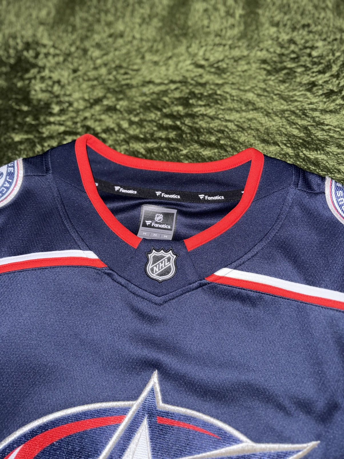 NHL [M] Fanatics Columbus Blue Jackets NHL Hockey Jersey Size US M / EU 48-50 / 2 - 3 Thumbnail