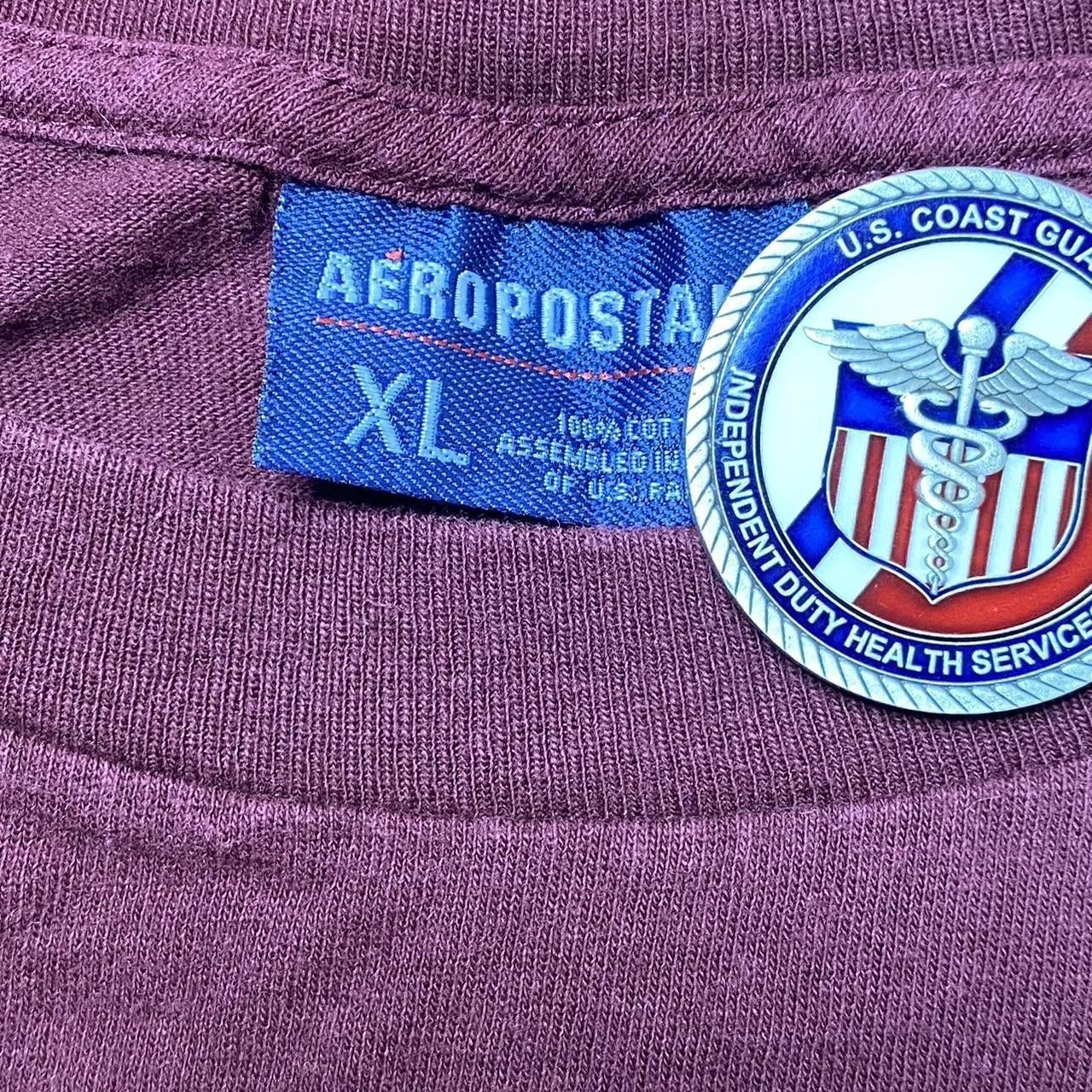 Aeropostale Vintage Aeropostale Burgundy Tee Size XL Size US XL / EU 56 / 4 - 3 Thumbnail