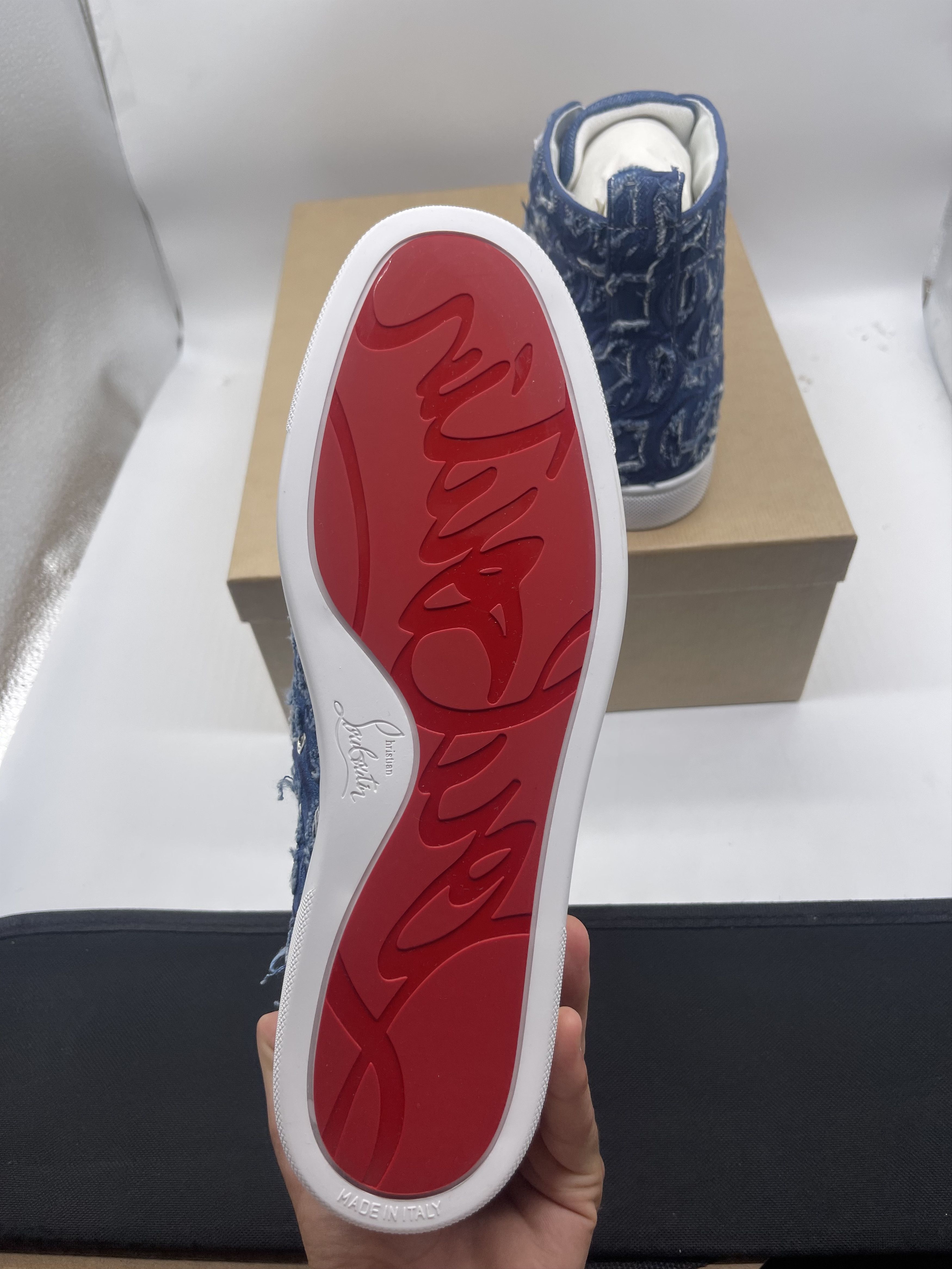 Christian Louboutin christian louboutin louis flat high top sneakers Size US 11 / EU 44 - 5 Thumbnail