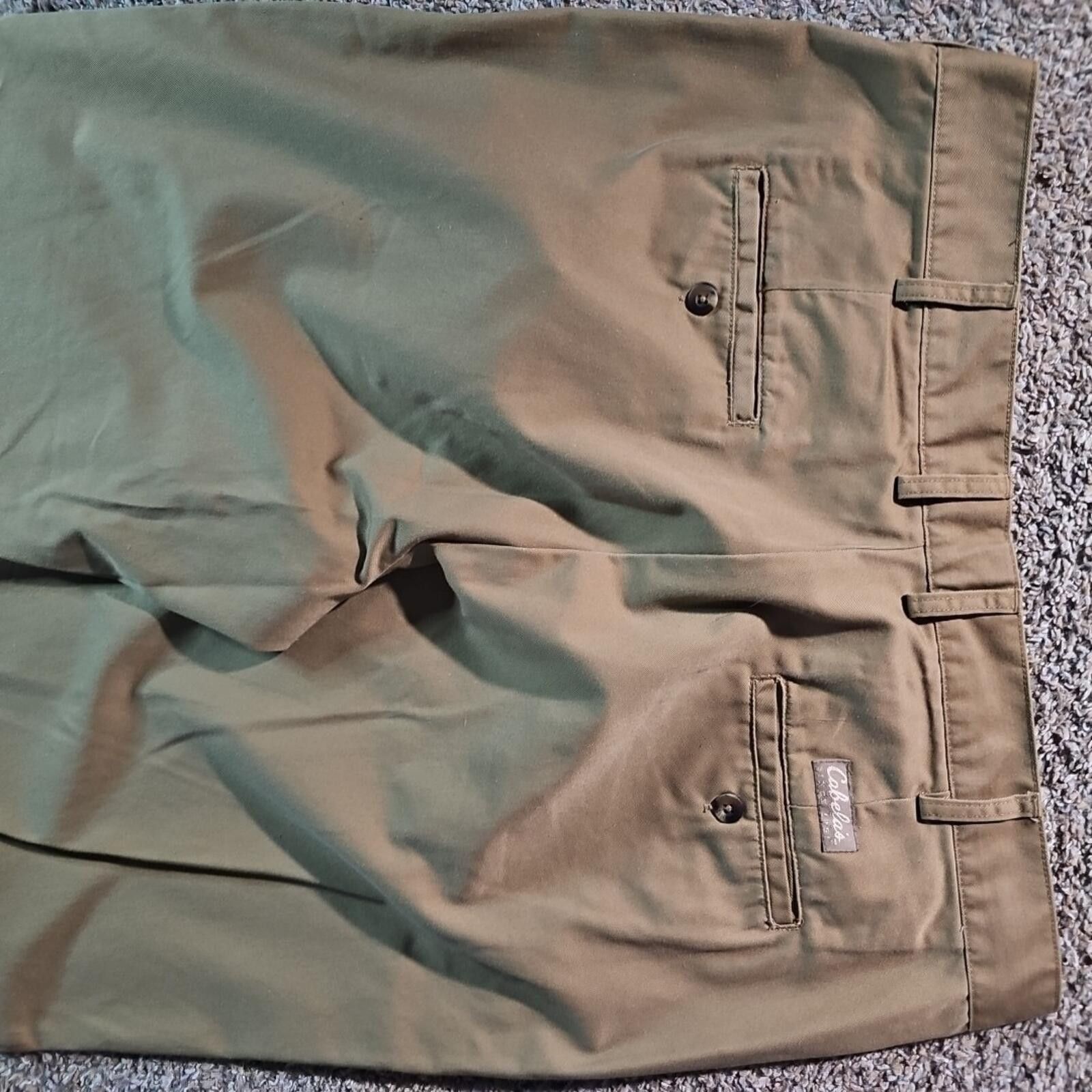 Cabelas Cabelas 38 Regular Outdoor Khakis Raw Hem Size US 38 / EU 54 - 4 Thumbnail