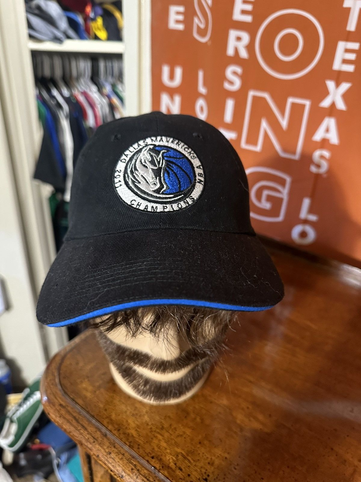 NBA × Vintage Vintage NBA Sprite Dallas Mavericks “championship” hat 2011 Size ONE SIZE - 2 Thumbnail