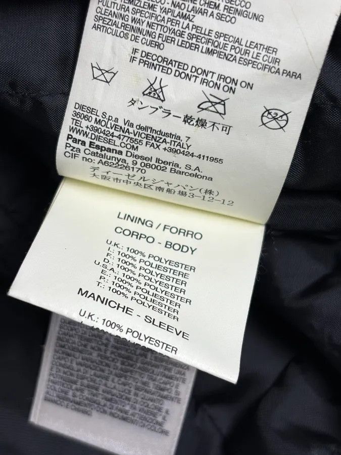Diesel 2000s Diesel Brown Avant-Garde Multi-Pocket Leather Jacket Size US L / EU 52-54 / 3 - 12 Thumbnail