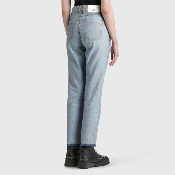 Ader Error NEW Ader error Innersy deconstructed straight leg jeans 26 Size 26" / US 2 / IT 38 - 2 Thumbnail