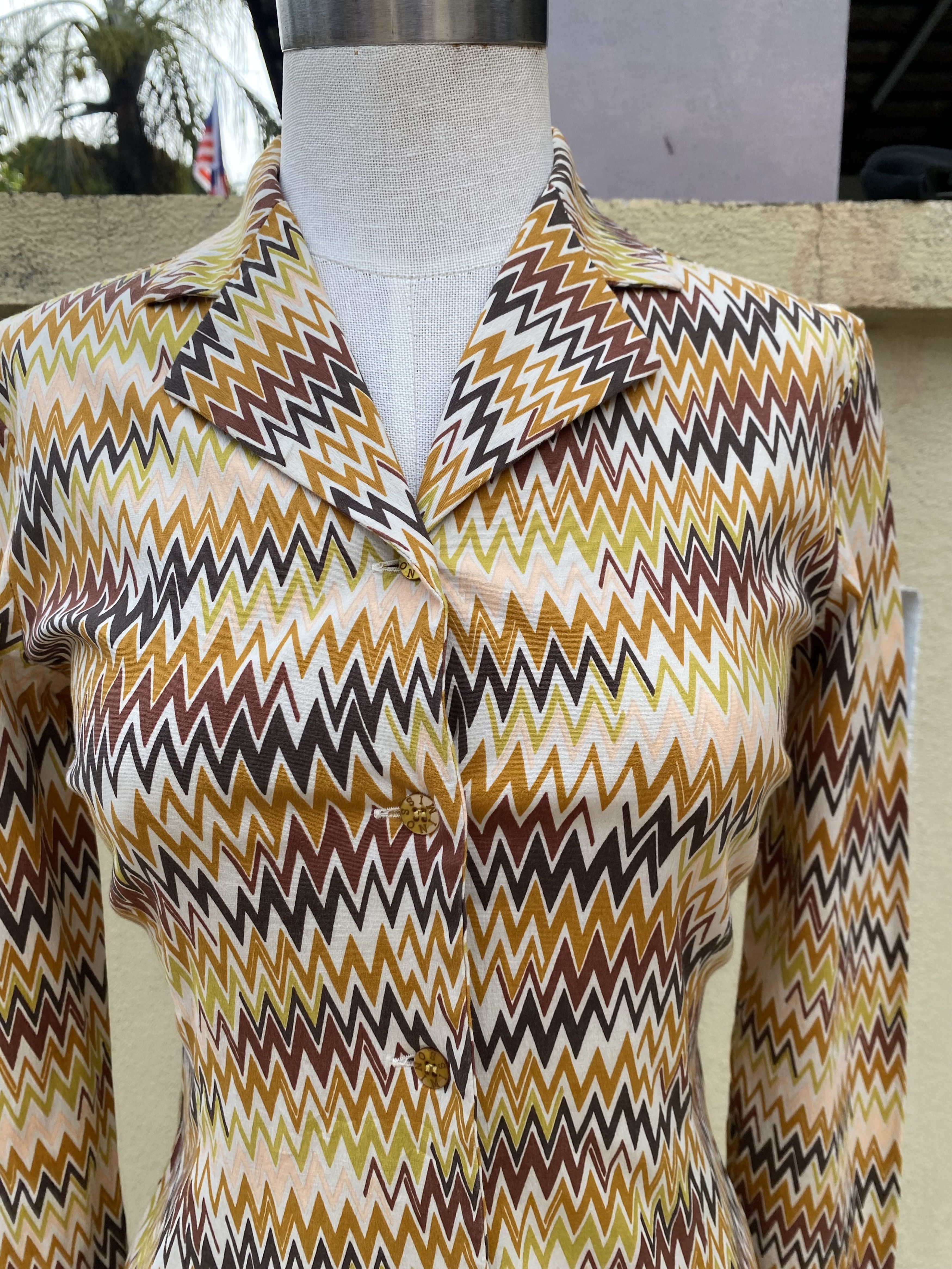 Missoni vintage missoni button up Size S / US 4 / IT 40 - 2 Thumbnail