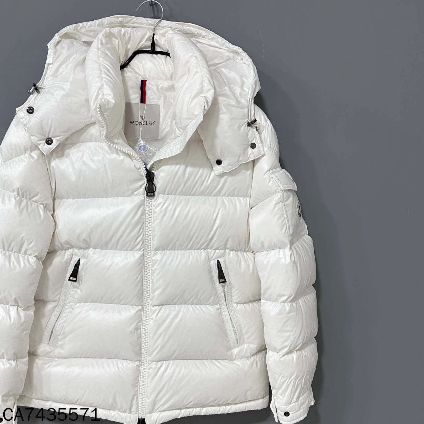 Moncler Moncler white Maire women's down jacket Size XS / US 0-2 / IT 36-38 - 2 Thumbnail