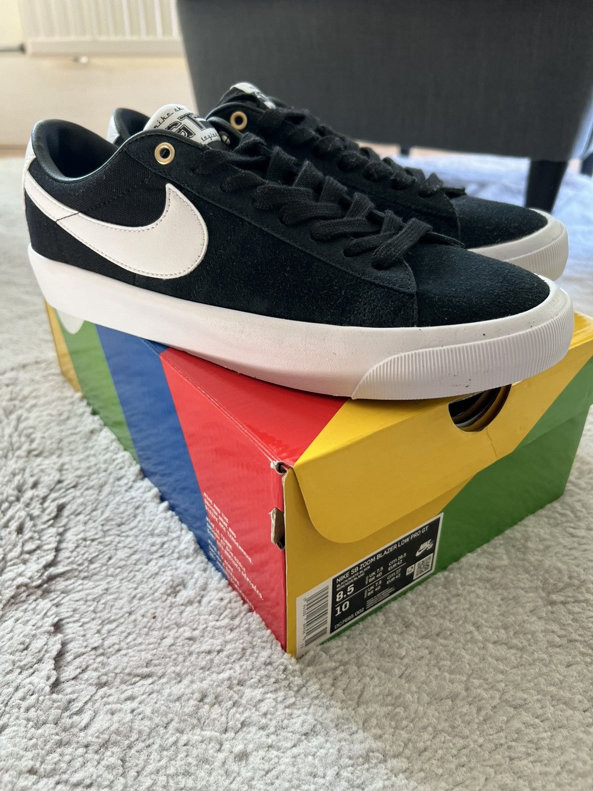 Nike SB Zoom Blazer Low Pro GT size US 8.5 Low Top Sneakers