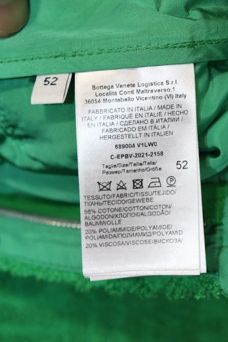 Bottega Veneta o1rshd MW Jacquard Towelling Knit in Green Size US 36 / EU 52 - 8 Thumbnail