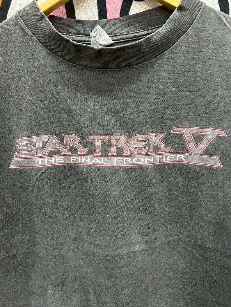 Vintage Vintage 90s Star Trek Movie tshirt size L Size US L / EU 52-54 / 3 - 3 Thumbnail