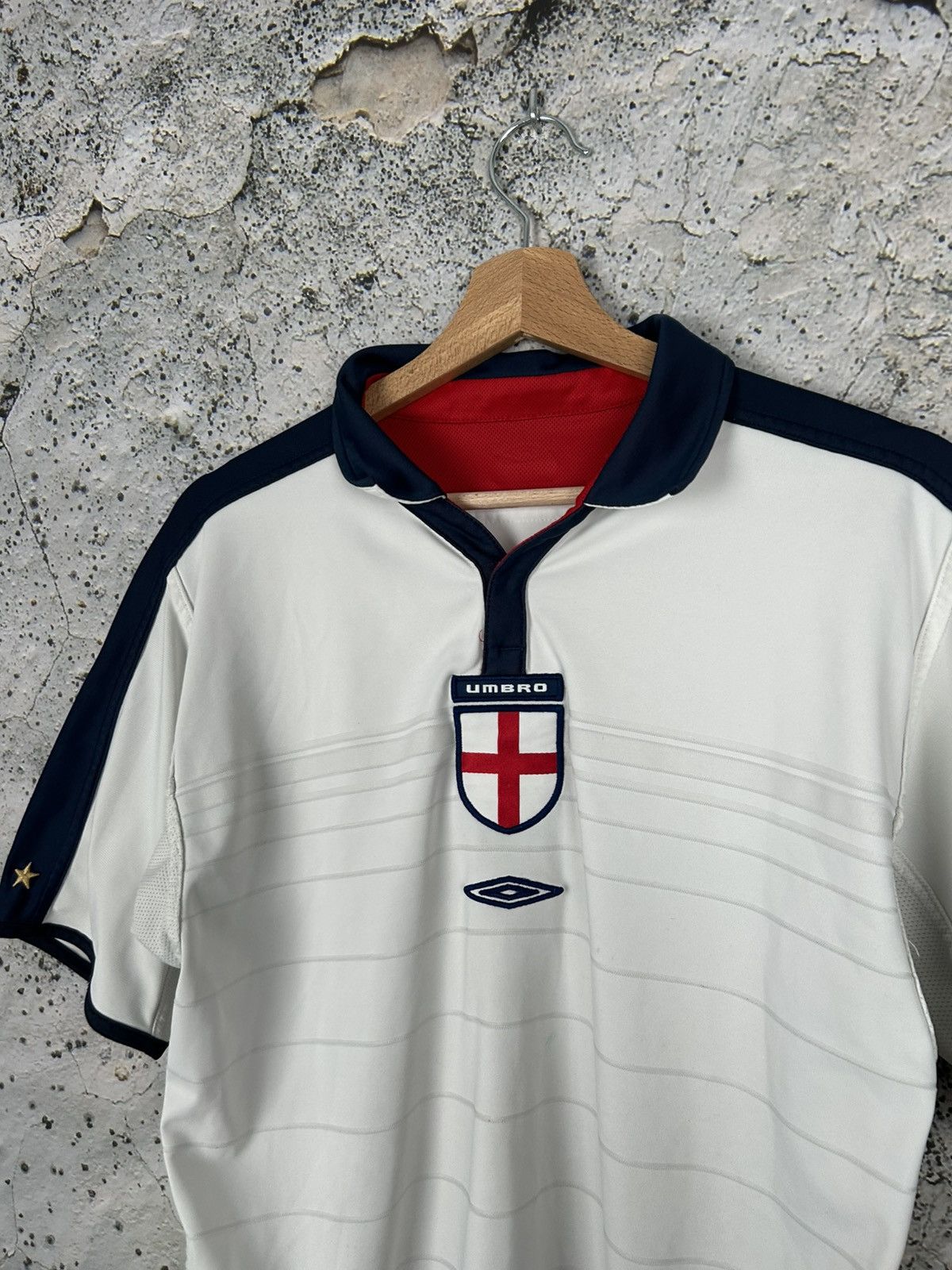 Vintage England Reversible Umbro Soccer Jersey Football 90s