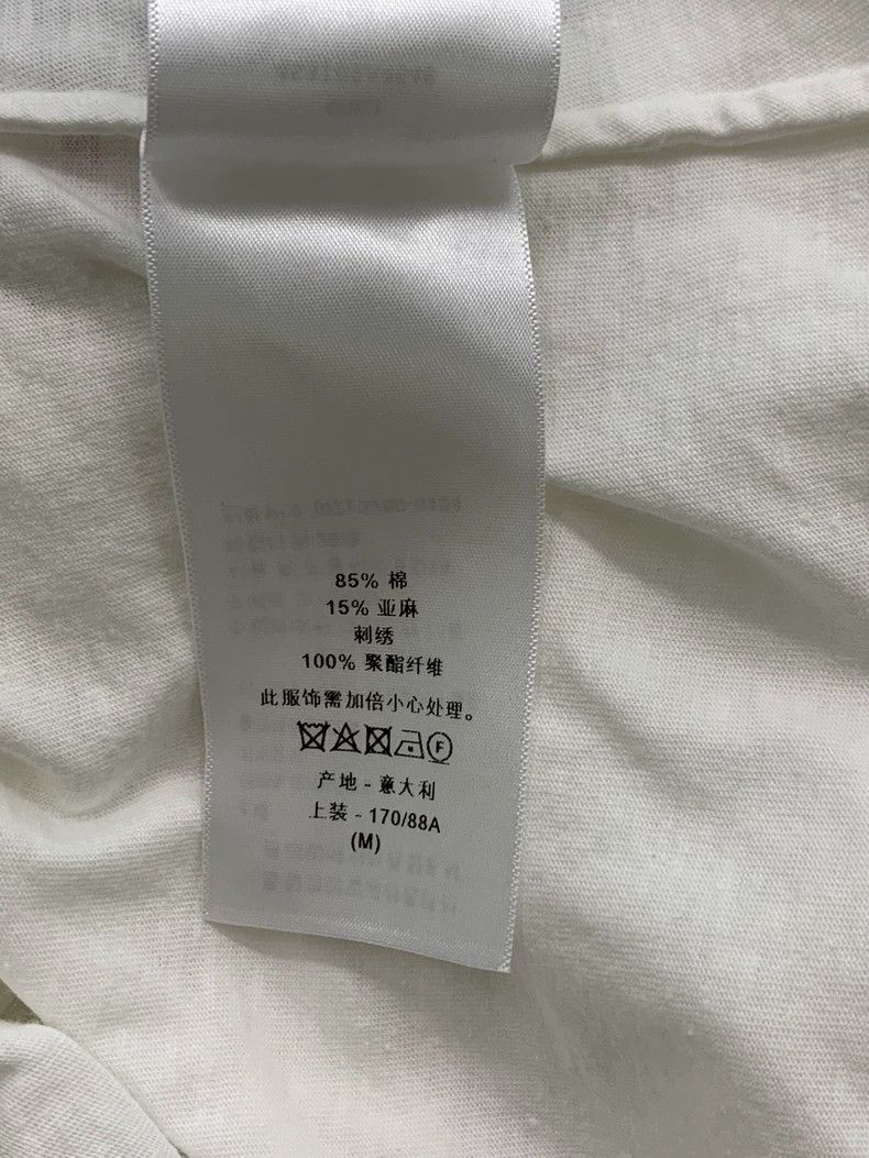 Dior Dior White letter heart print short sleeves Size M / US 6-8 / IT 42-44 - 7 Thumbnail