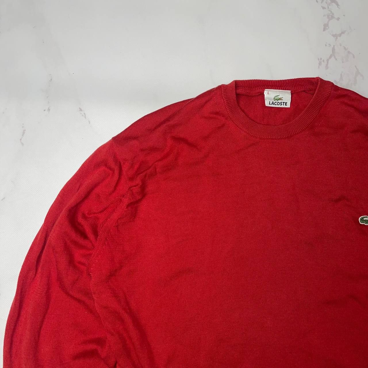 Lacoste Vintage Lacoste Crewneck Sweater Size US L / EU 52-54 / 3 - 7 Thumbnail