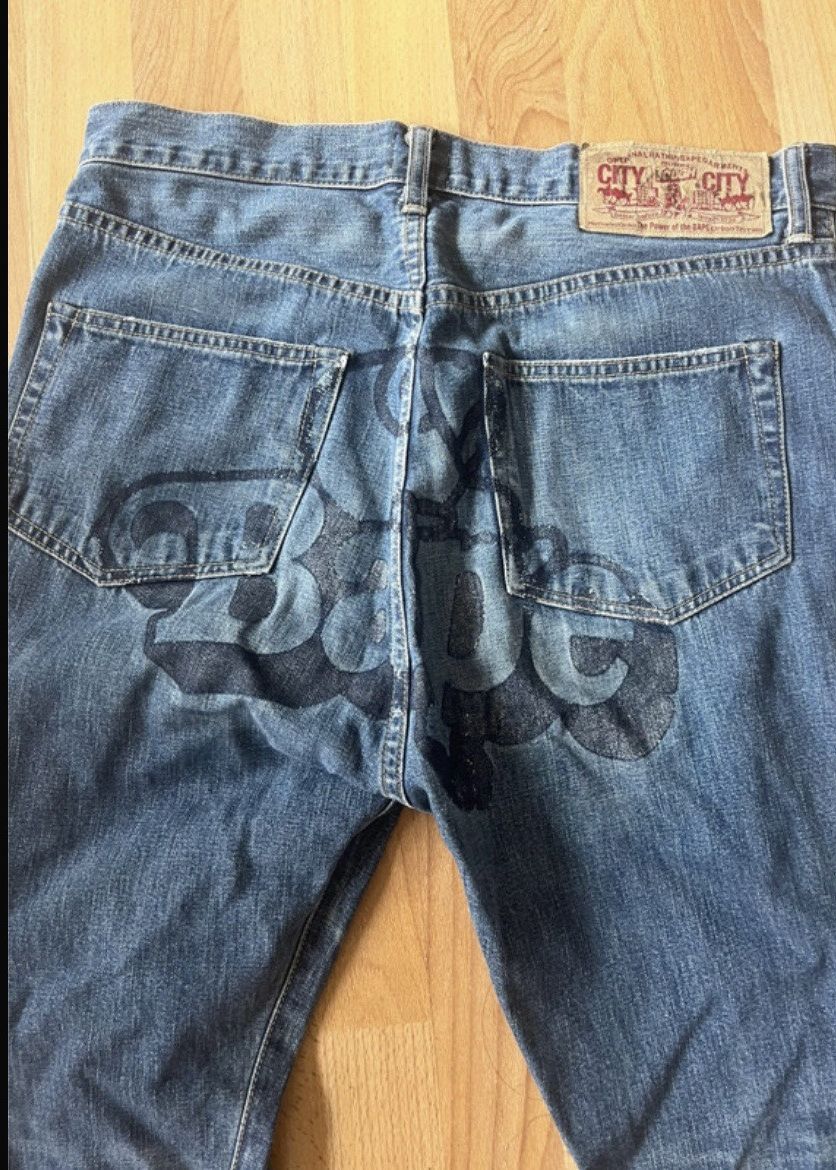 Bape BAPE jeans Size US 31 - 1 Thumbnail