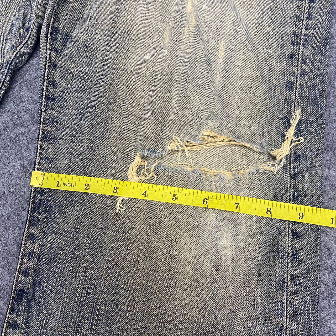 Edwin 💥Best Offer💥Vintage Edwin 503z Regular Distressed Denim Size US 32 / EU 48 - 6 Thumbnail