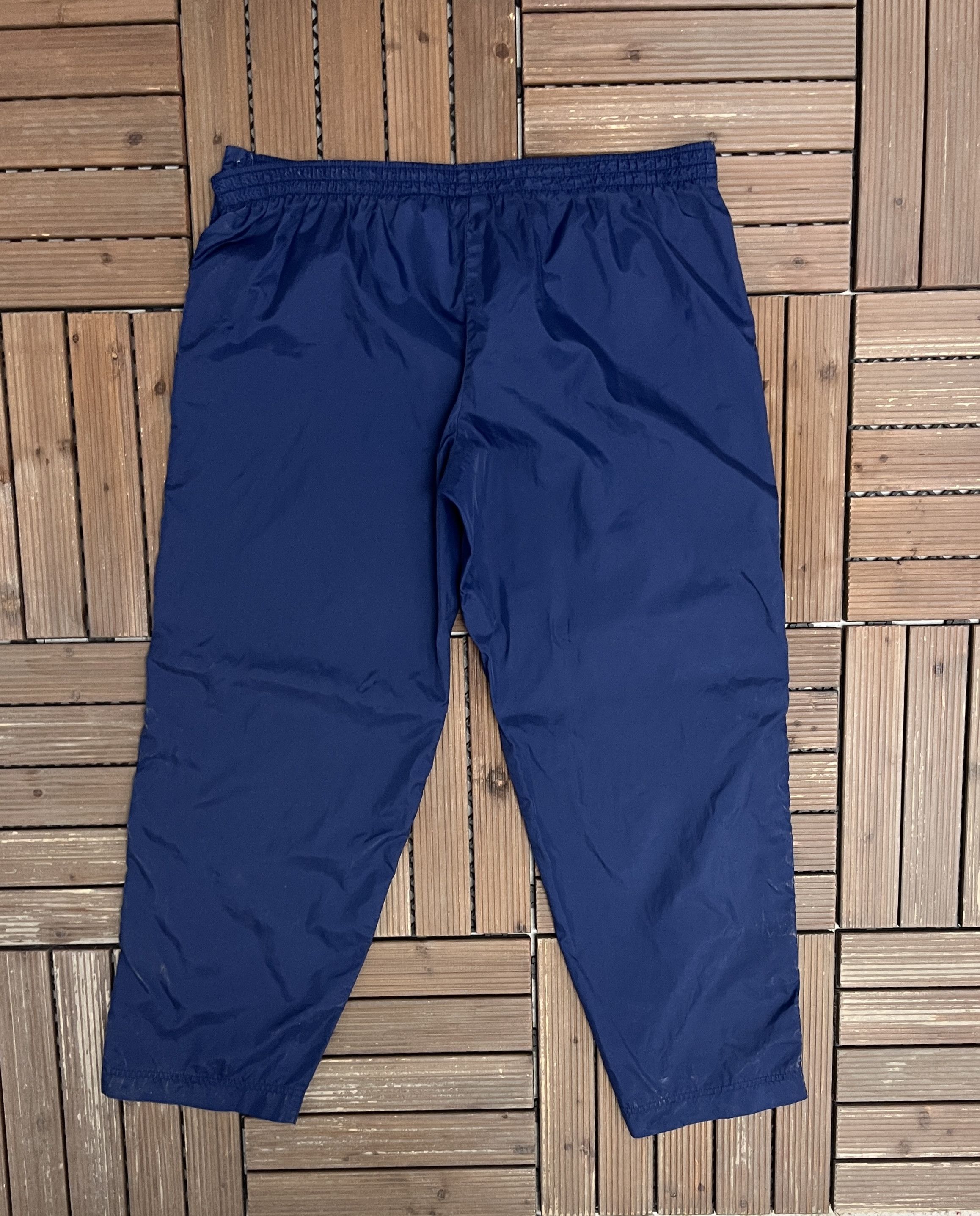 Nike × Vintage Nike Embroidered Graphic Vintage Tear Away Track Pants Size US 34 / EU 50 - 5 Thumbnail