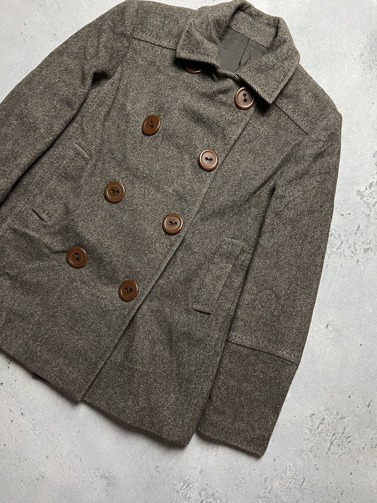 Vintage Archive Vintage Coat Blazer Wool Angora Made In Italy 90s Size M / US 6-8 / IT 42-44 - 4 Thumbnail