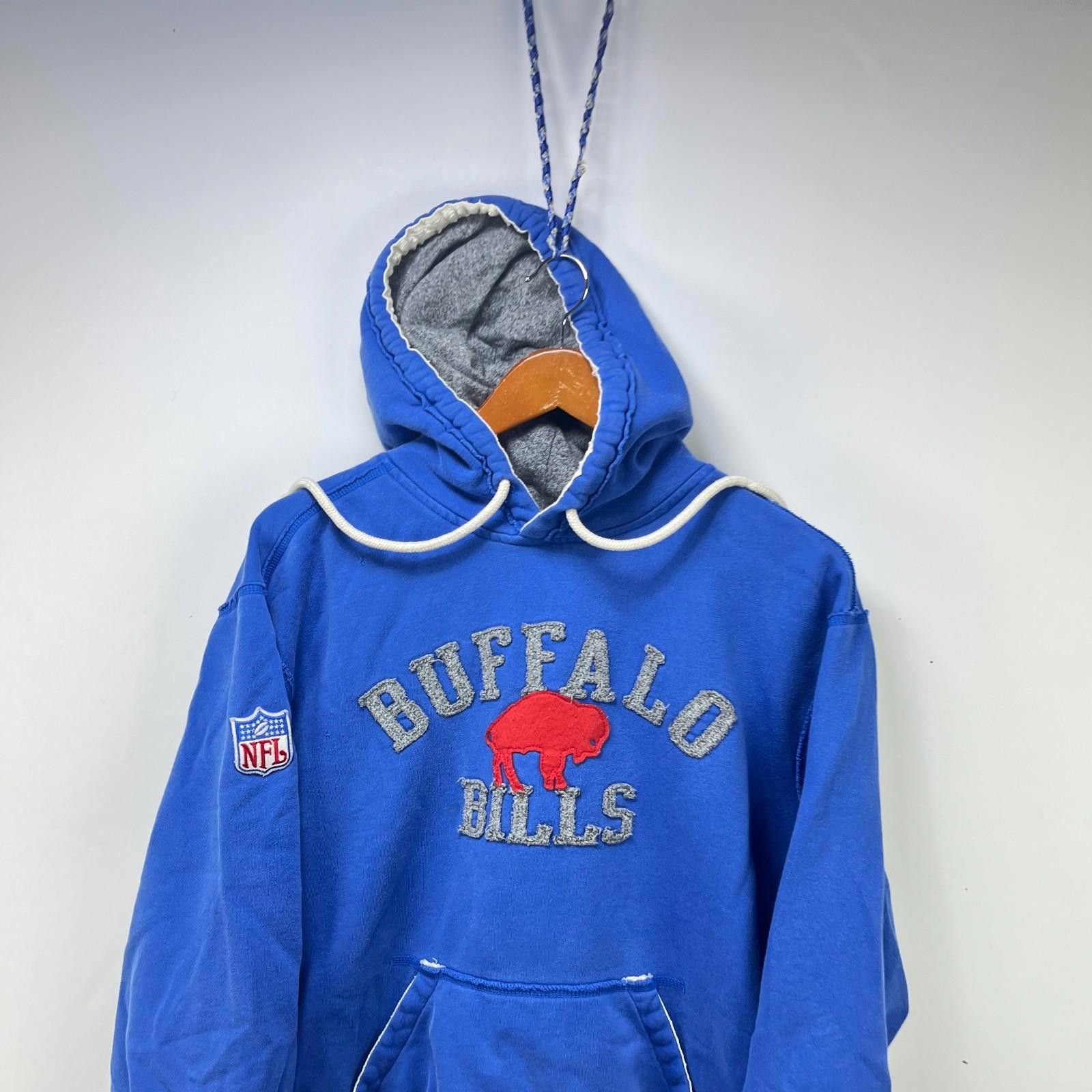 Reebok Vintage Buffalo Bills Reebok Hoodie Large Size ONE SIZE - 2 Thumbnail