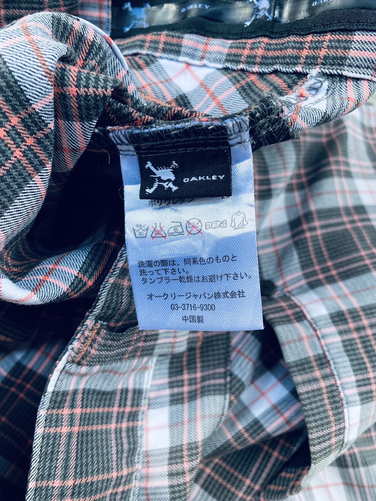 Oakley Vintage Oakley Plaid Cargo Pants Size US 30 / EU 46 - 16 Thumbnail