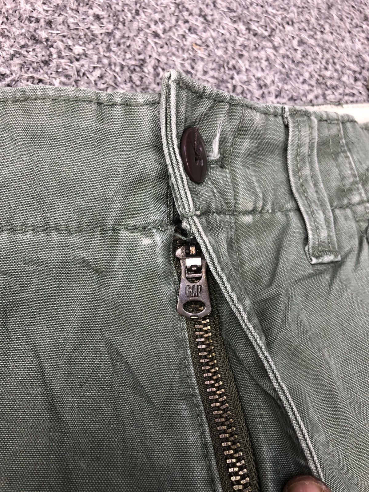 Japanese Brand × Vintage Japanese Brand GAP khakis Army Cargopants Size US 35 - 11 Thumbnail
