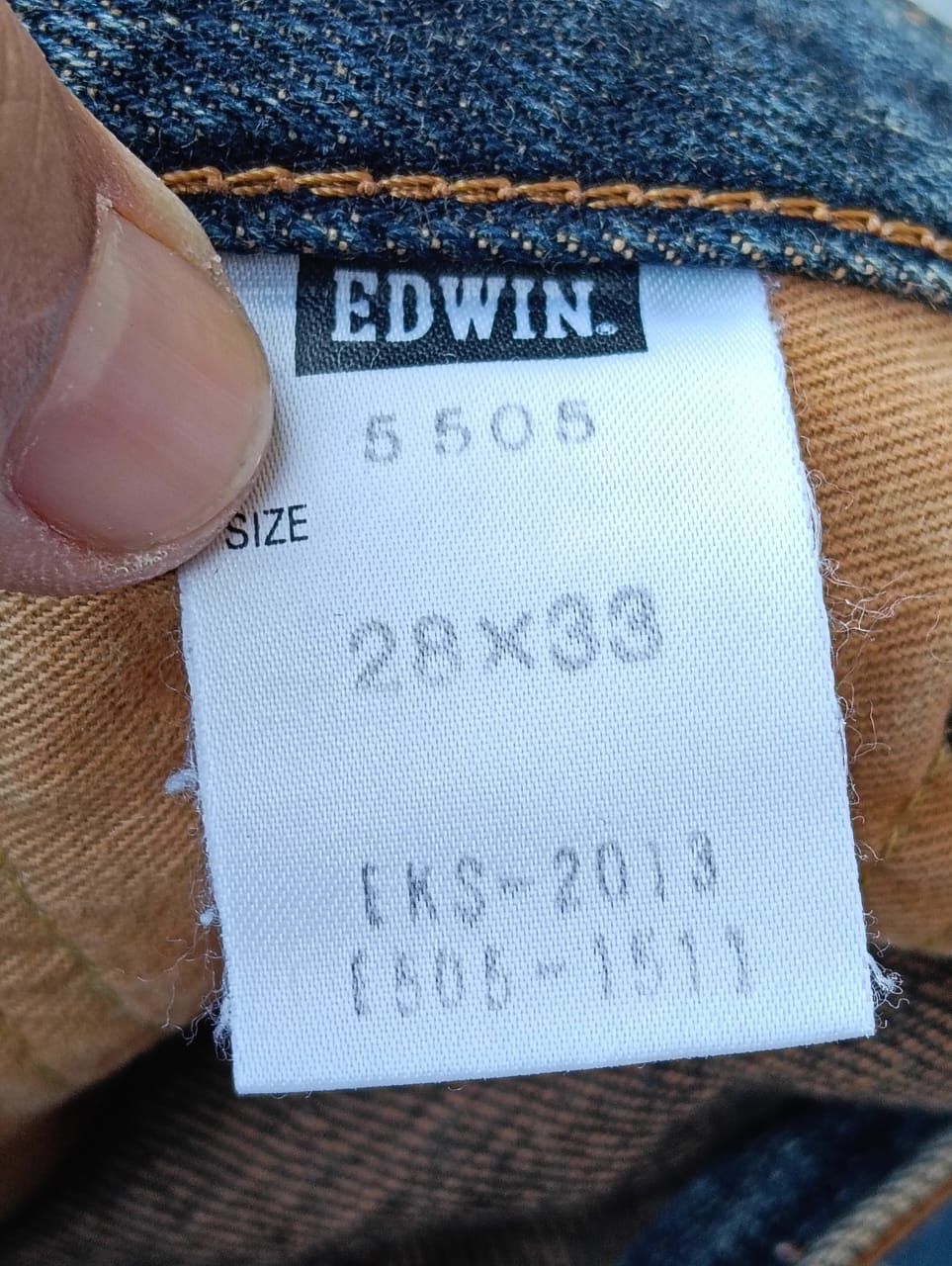 Edwin Edwin 505ZX Vintage Wide Leg Jeans with Selvedge. Size US 28 / EU 44 - 6 Thumbnail