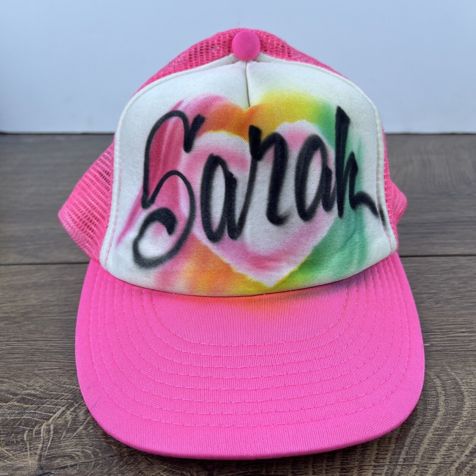 Other Sarah Hat Sarah Snapback Pink Hat Adjustable Adult Size Hat Size ONE SIZE - 2 Thumbnail