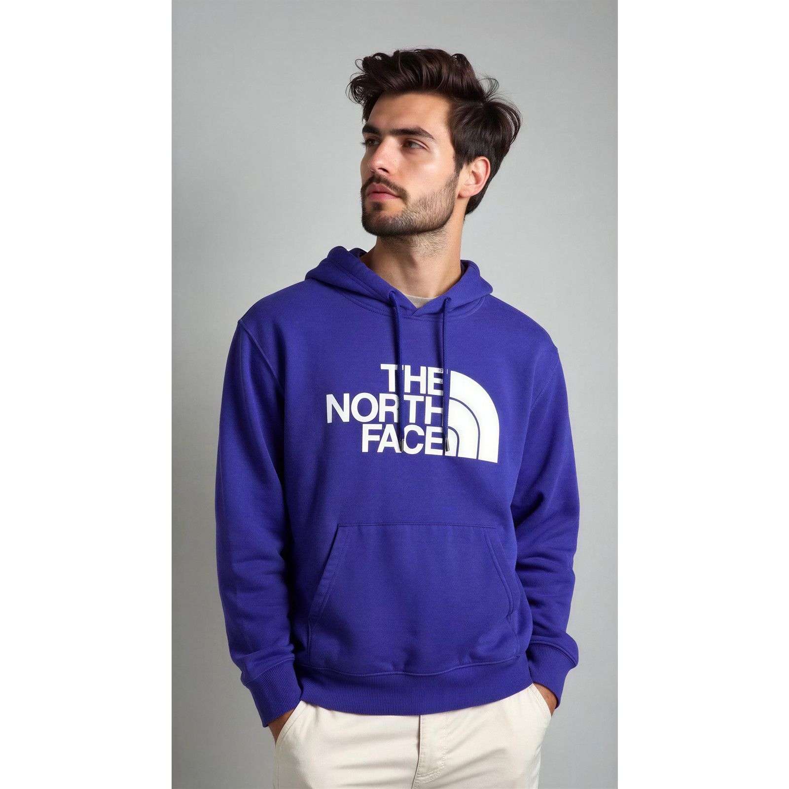 The North Face The North Face Men's Blue Pullover Hoodie Size Large Size US L / EU 52-54 / 3 - 1 Thumbnail