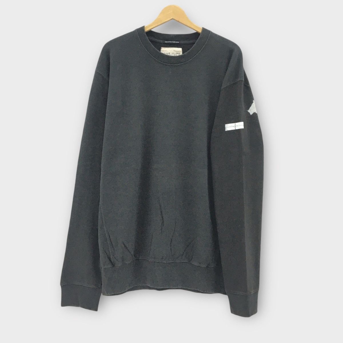 Stone Island Stone Island Denims Crewneck Big Logo Size US XL / EU 56 / 4 - 2 Thumbnail