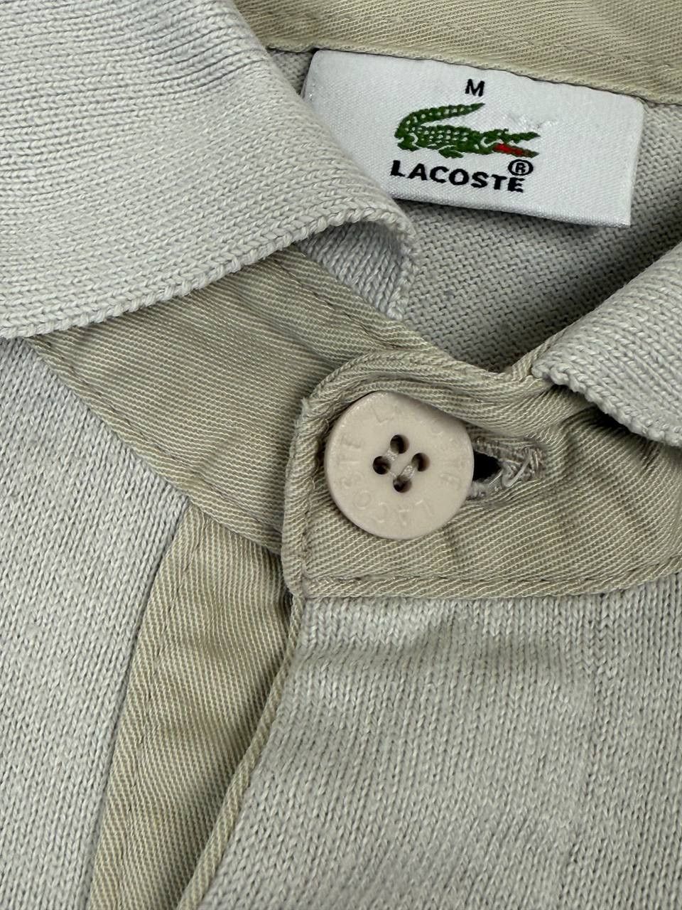 Lacoste Vintage Lacoste Rugby Long Sleeve Polo Shirt Striped Size US M / EU 48-50 / 2 - 4 Thumbnail