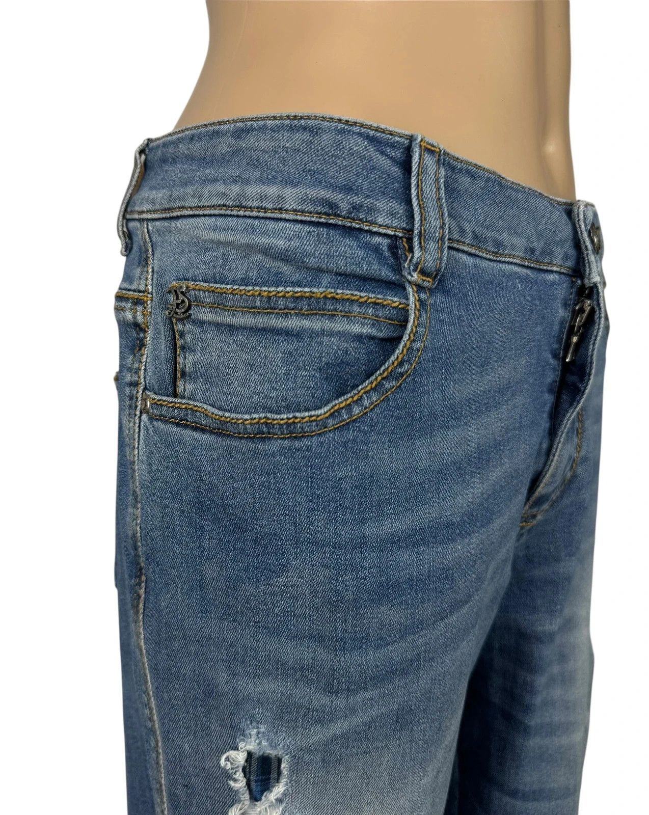 Ermanno Scervino Ermanno Scervino Royal Denim Boyfriend Jeans size 44 Size 30" / US 8 / IT 44 - 4 Thumbnail