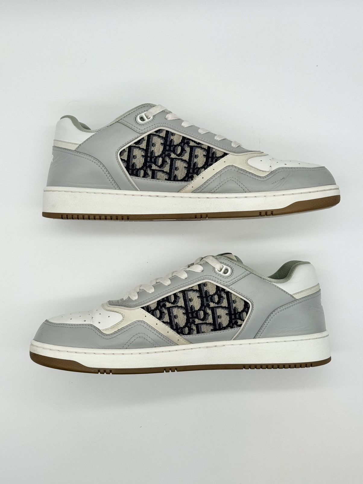 Dior Size 12 - Dior B27 Low Dior Oblique Galaxy - Grey Gum Size US 12 / EU 45 - 3 Thumbnail