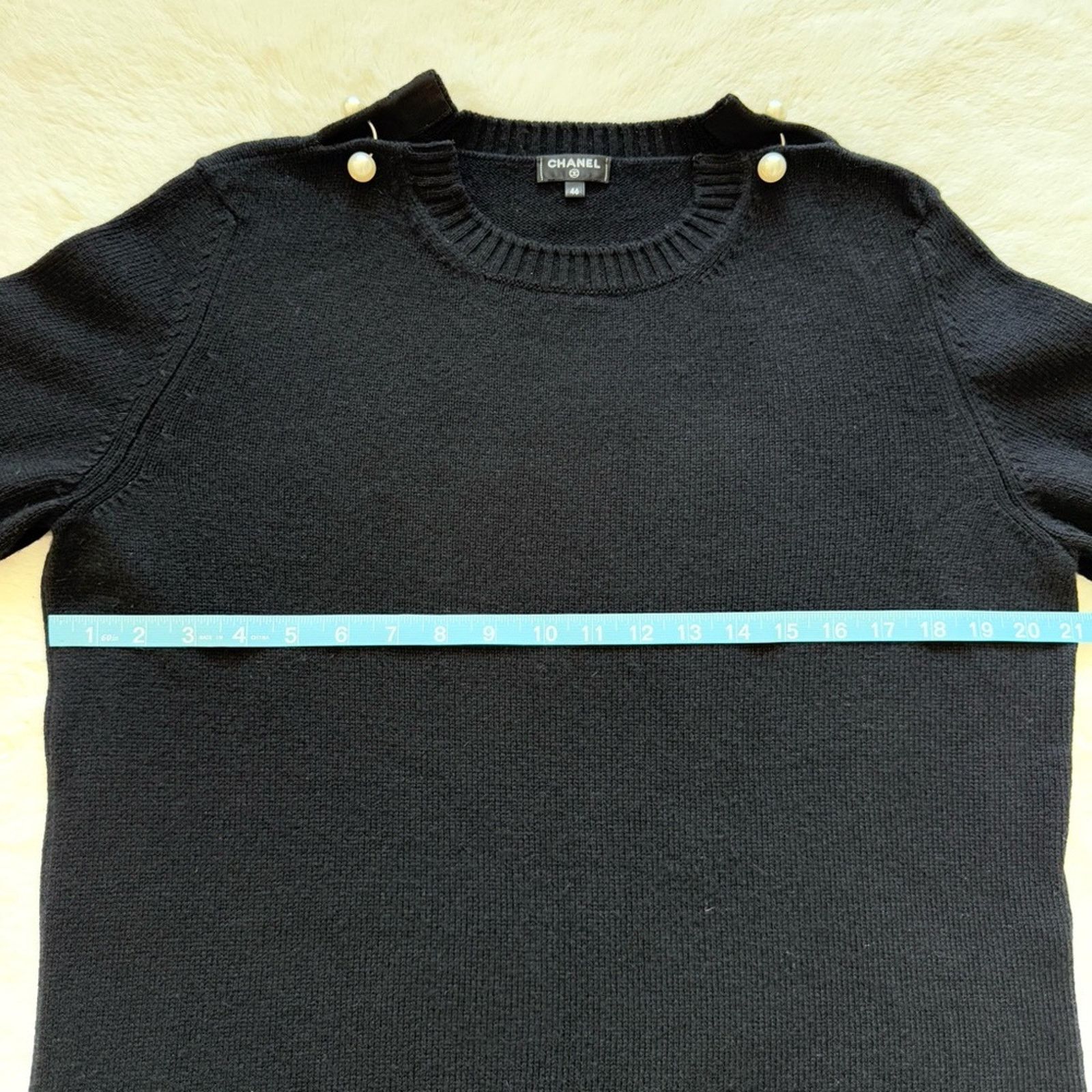 Chanel CHANEL cashmere women dress 46FR or 12 US Authentic 3200$ Size XL / US 12-14 / IT 48-50 - 6 Thumbnail