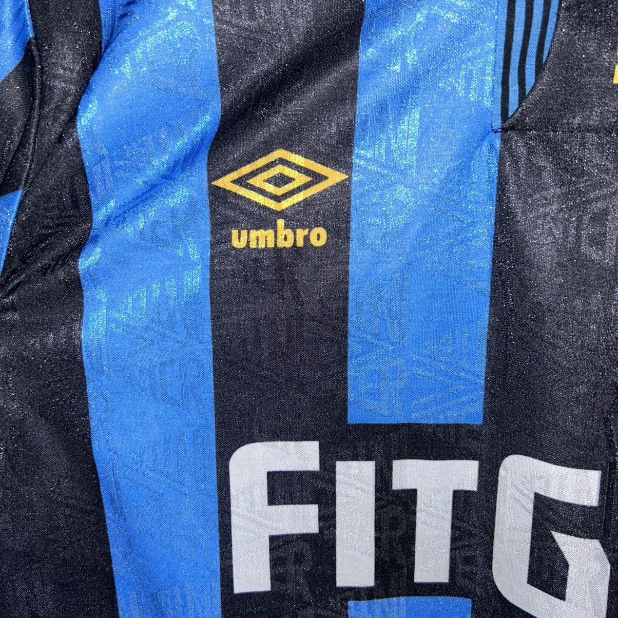 Umbro ORIGINAL Umbro x Inter Milan 1991/1992 Home Jersey England Size US L / EU 52-54 / 3 - 9 Thumbnail