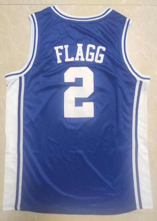 Men Cooper Flagg #2 Duke Blue Devils College Jerseys Blue