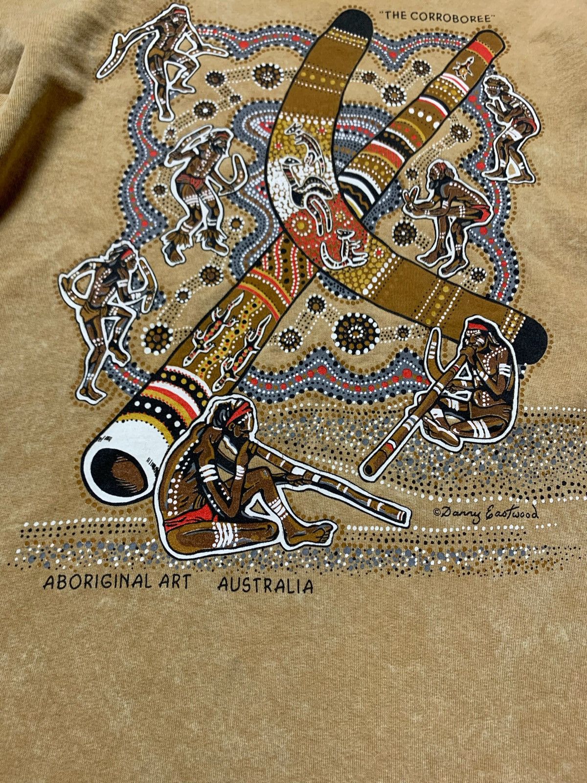 Vintage Danny Eastwood vintage aboriginal Australian art sweatshirt Size US S / EU 44-46 / 1 - 5 Thumbnail