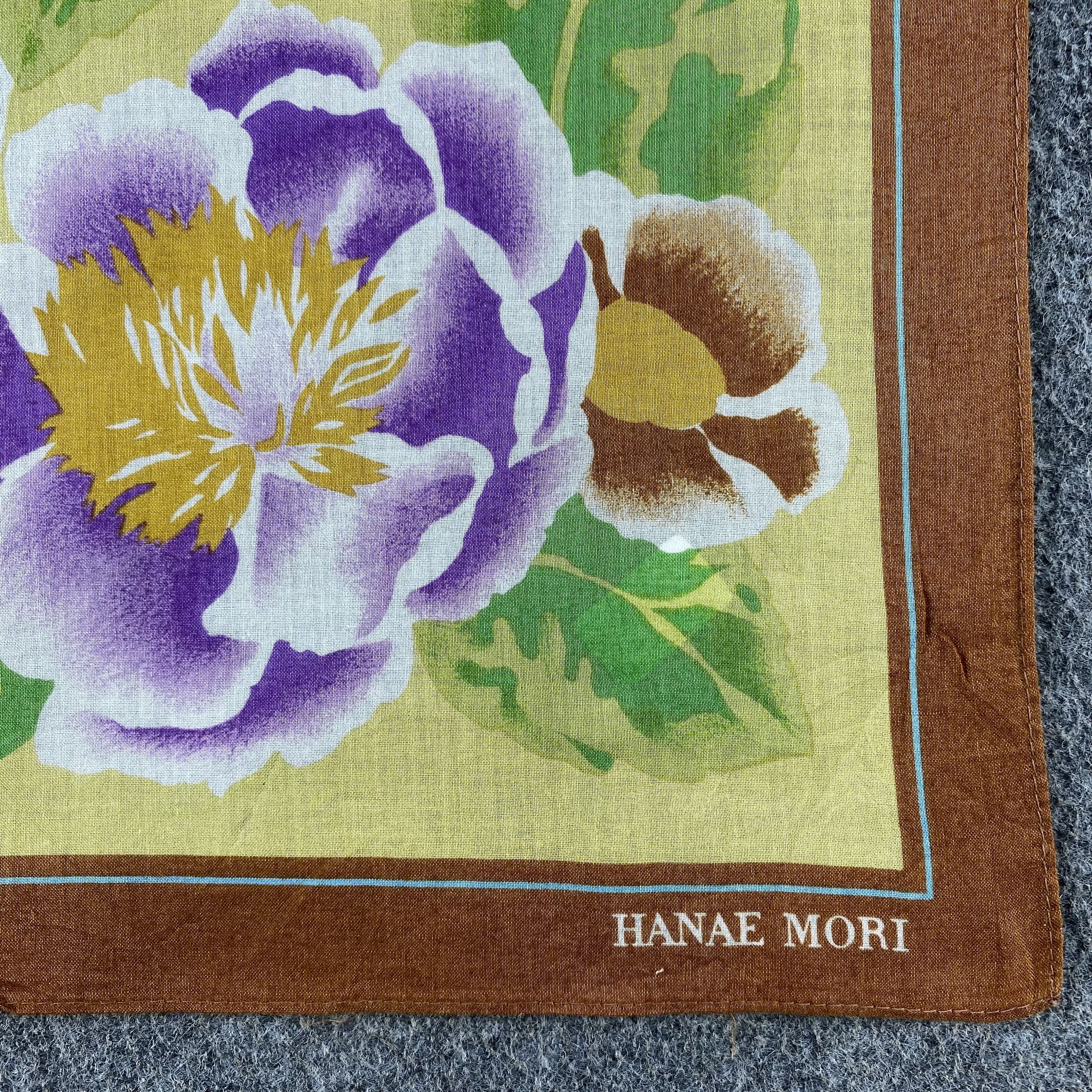 Hanae Mori Hanae Mori Handkerchief/Neckerchief/Bandana HC673 Size ONE SIZE - 3 Thumbnail